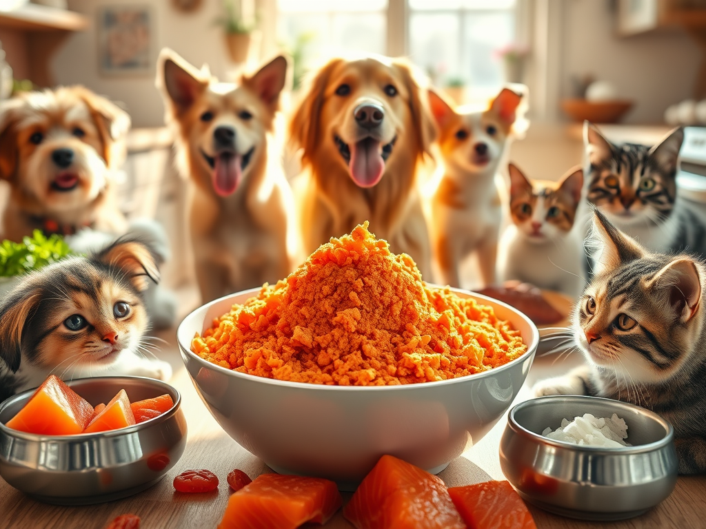 The Omega Boost Your Pets Need: Why Wild Alaskan Salmon Powder Is a Must for Dogs and&nbsp;Cats